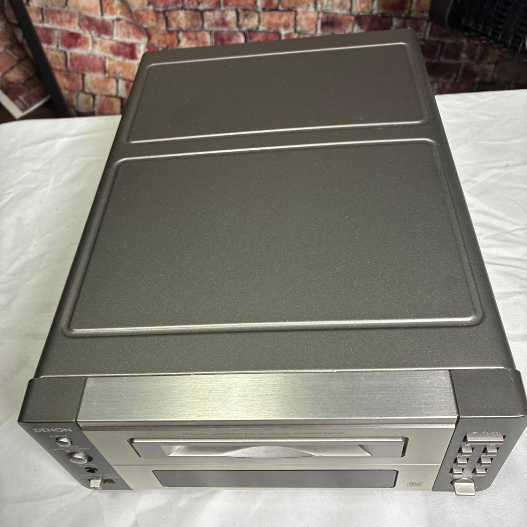 動作品！美品！DENON DMD-M7 ミニディスクレコーダー