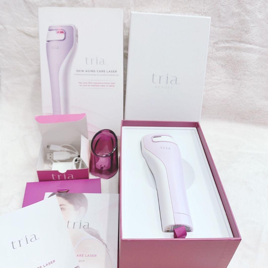 《ほぼ未使用》トリア スキン エイジングケア レーザー Tria ライラック