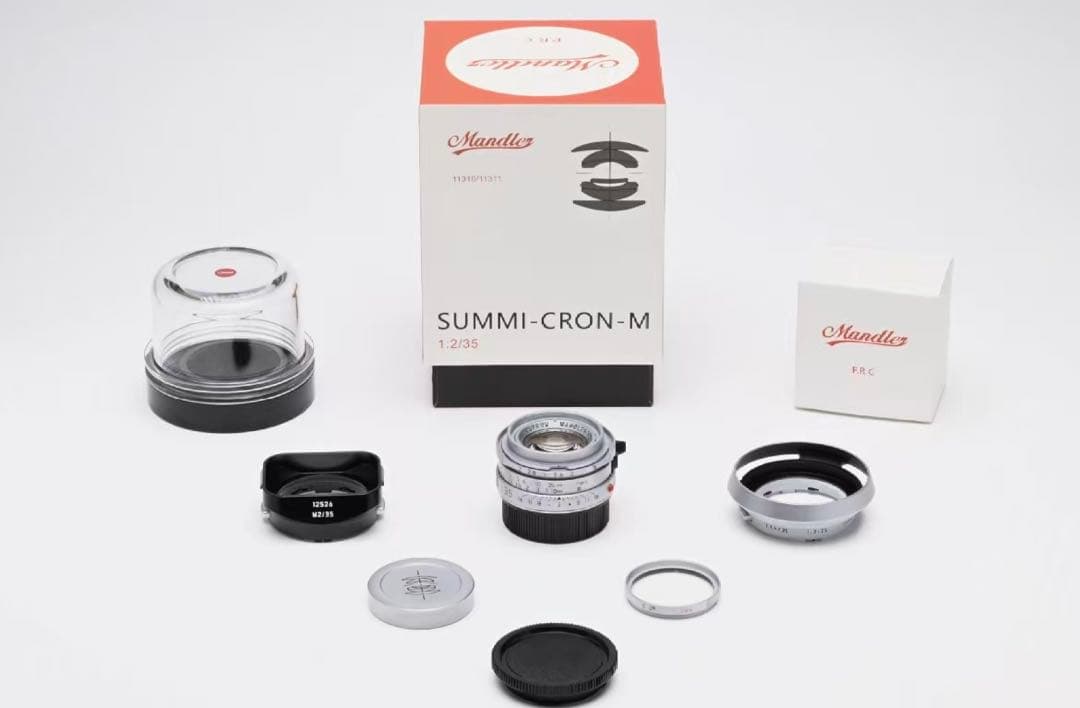 Leica M 七枚玉復刻 mandler 35mm F2 真鍮製 限定モデル