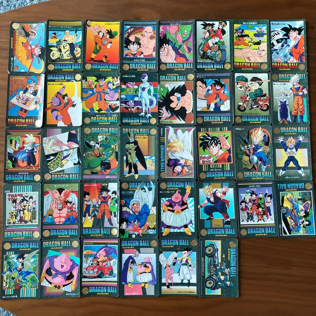 【大幅値下】ドラゴンボールカードビジュアルアドベンチャー（38枚セット）