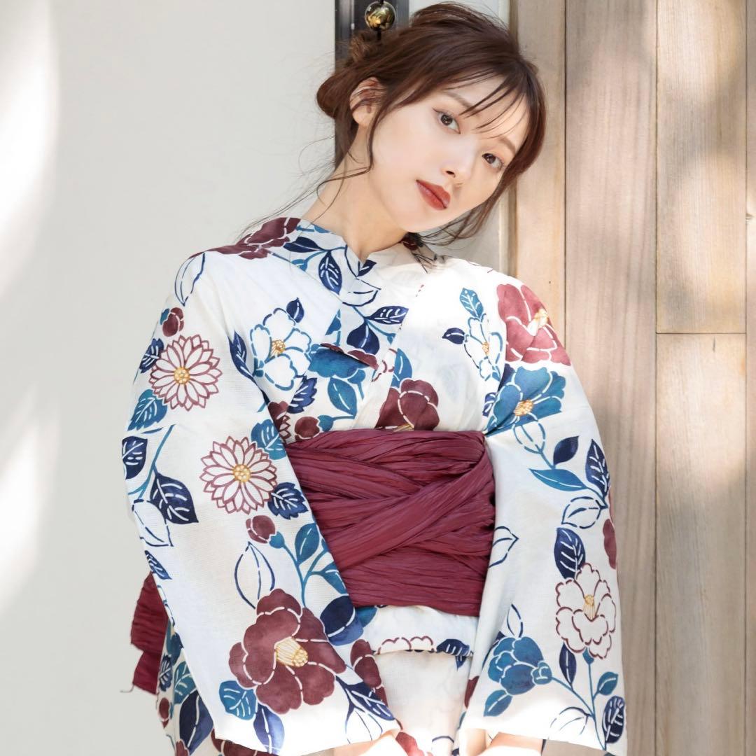 【りゅぬ】Dita 古典大正ロマン 浴衣3点セット