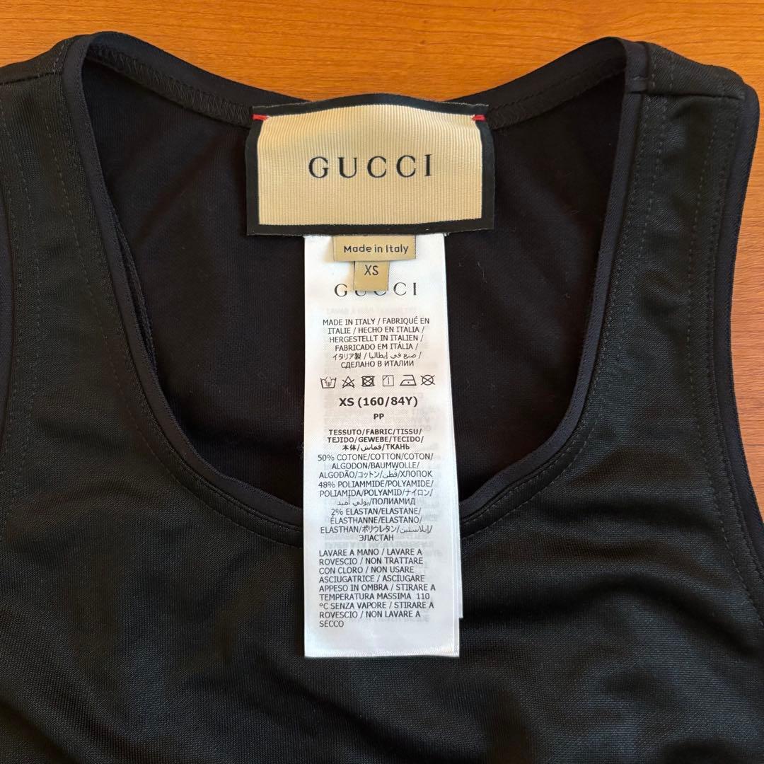 GUCCI ブラック スポーツブラ XS