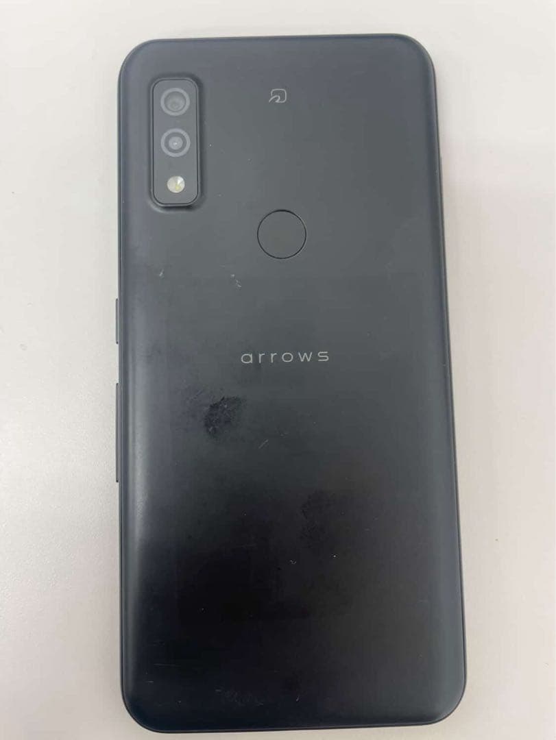 ARROWS we FCG01 au ブラック スマートフォン 本体