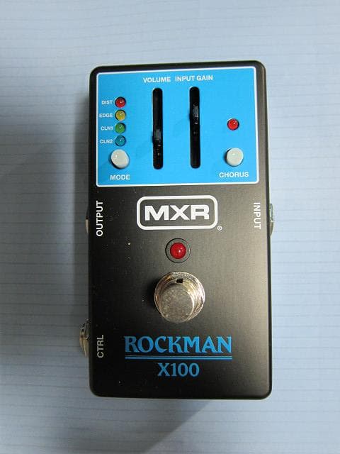 MXR ROCKMAN X100 ギターエフェクター