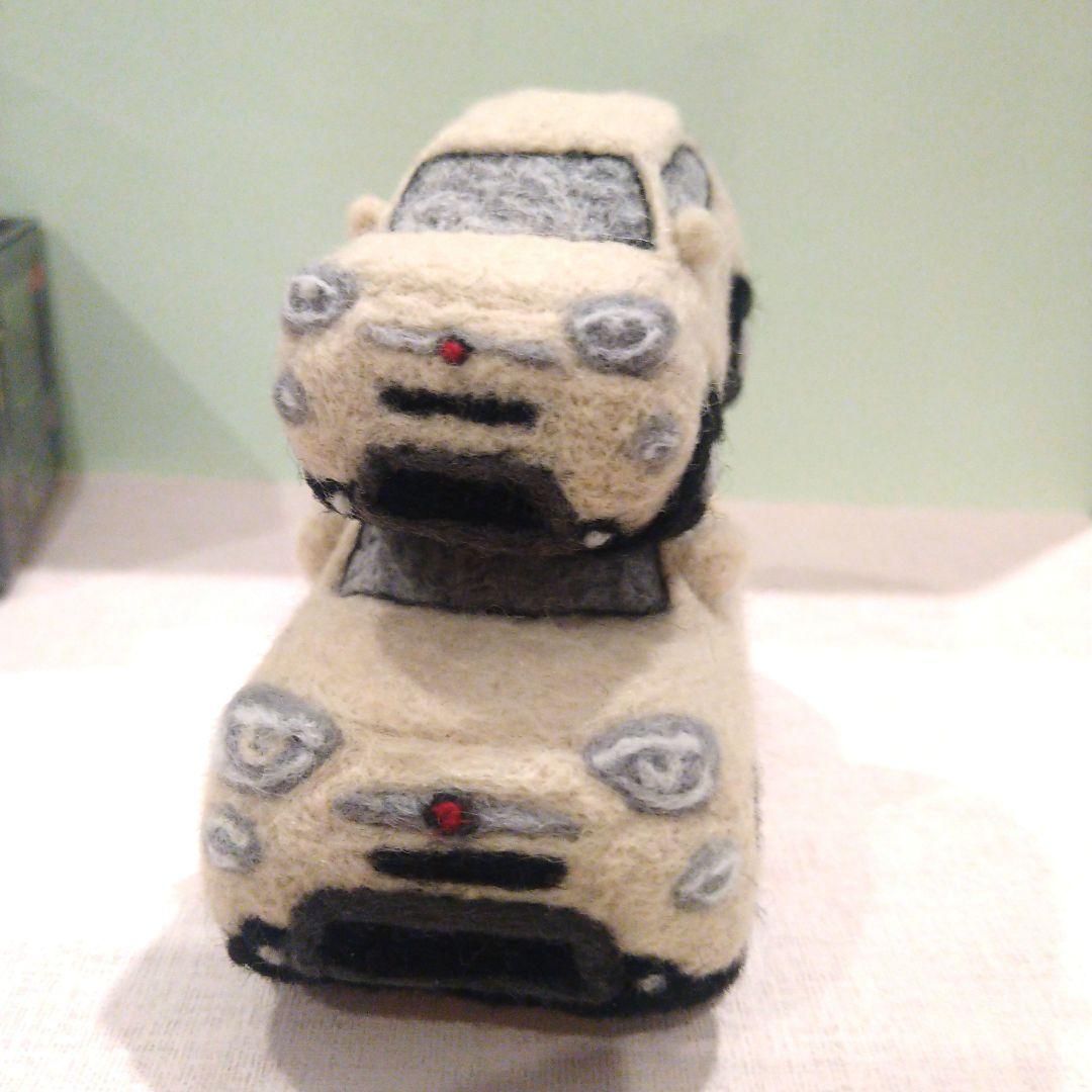 ※レインページ※羊毛フェルトで作る車※