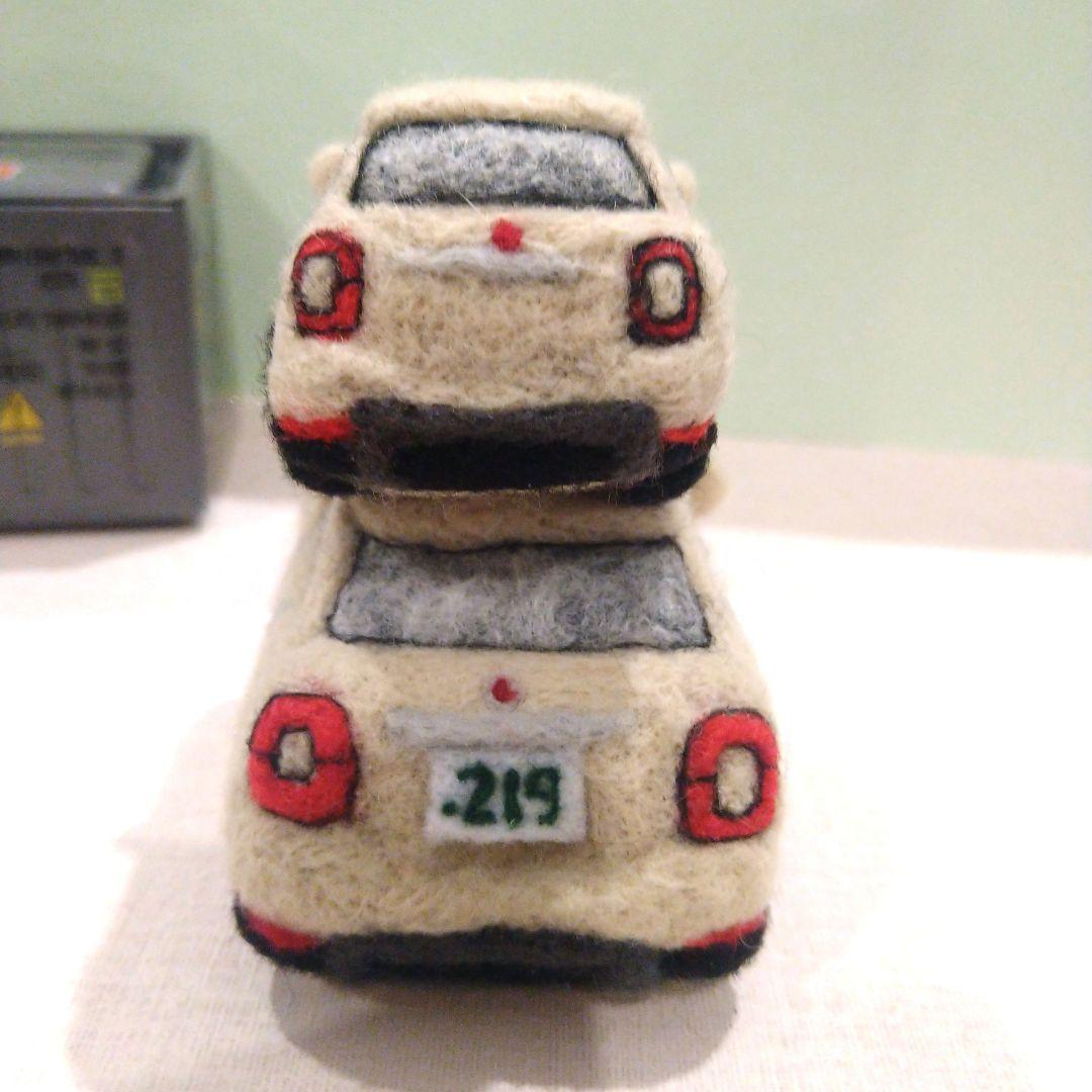 ※レインページ※羊毛フェルトで作る車※