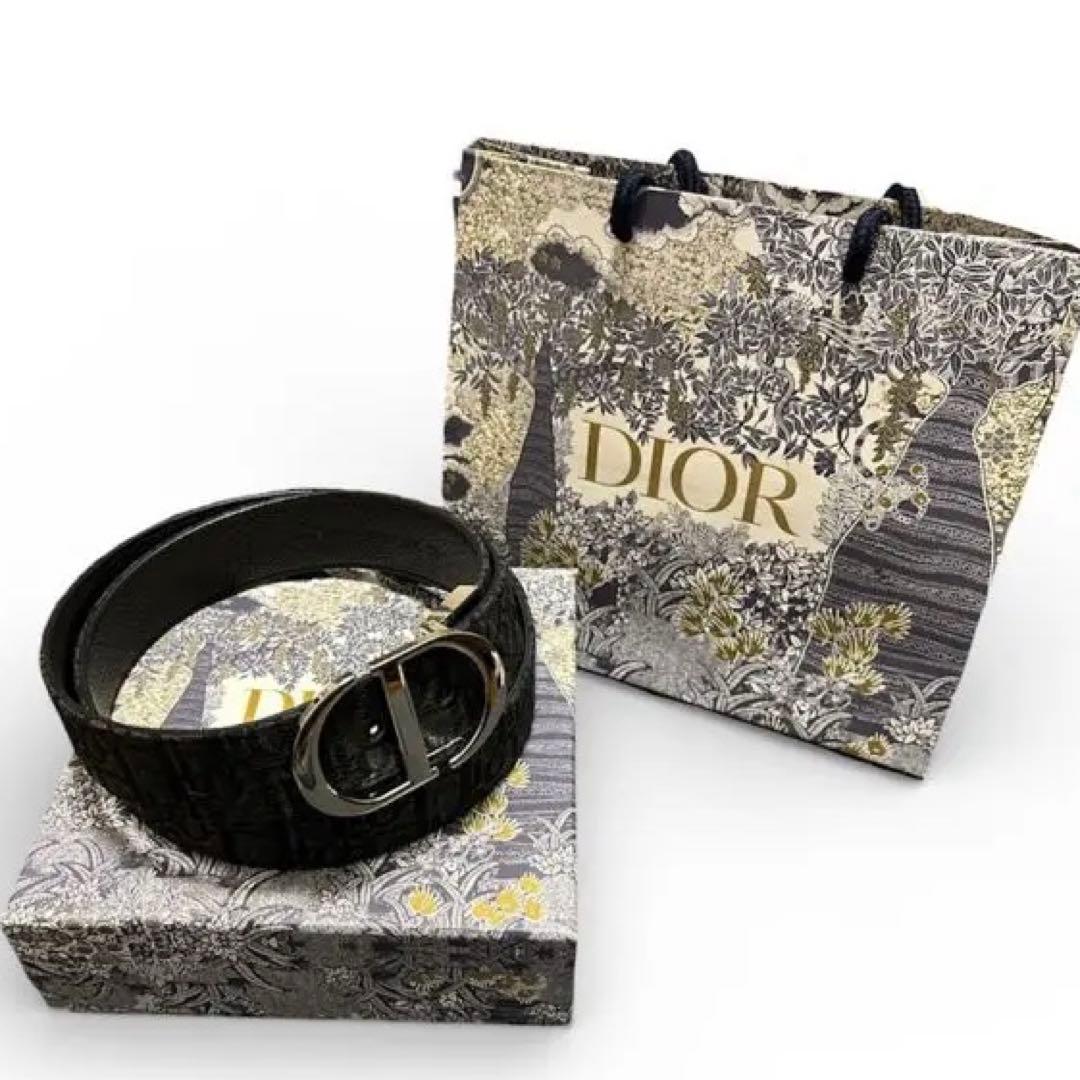 dior Montaigne リバーシブルベルト