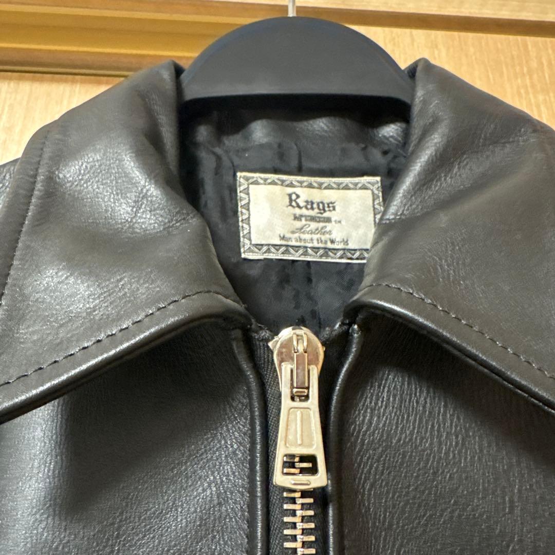 F*す様 Rags McGREGOR　シングルライダースジャケット　Mサイズ
