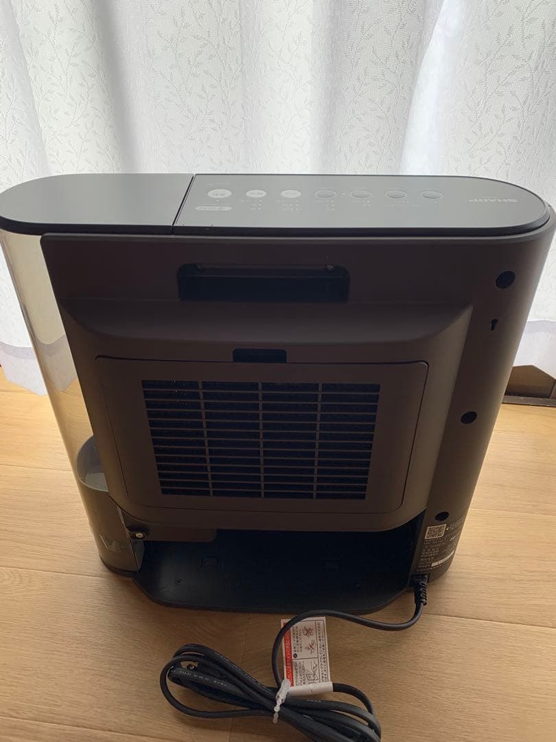 【豆★ママ】シャープSHARPセラミックファンヒーター HX-TK12-T