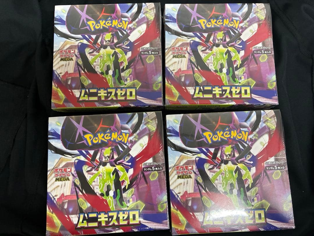 ポケモンカード　ムニキスゼロ4BOX