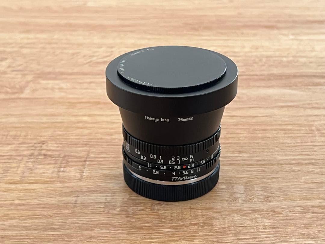 TTArtisan 7.5mm f2 ソニーEマウント APS-C 魚眼