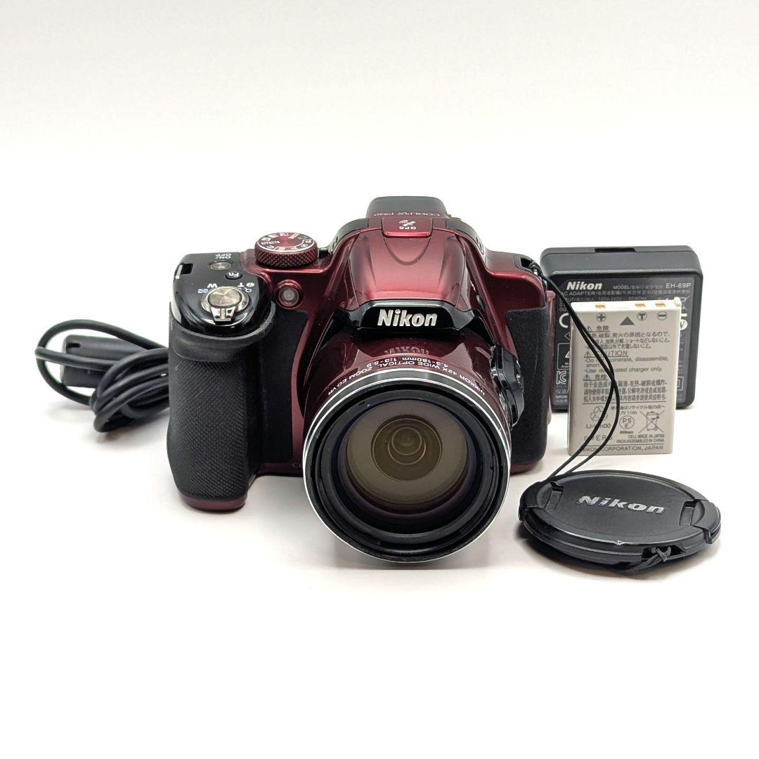 Nikon coolpix P520 レッド