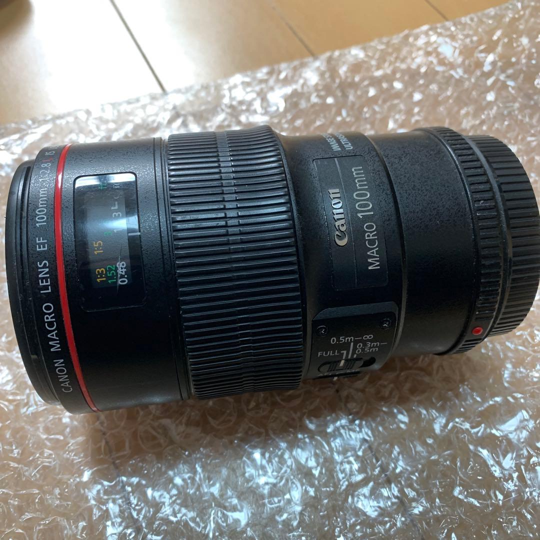 レンズ(単焦点) Canon EF 100mm f/2.8L Macro IS USM
