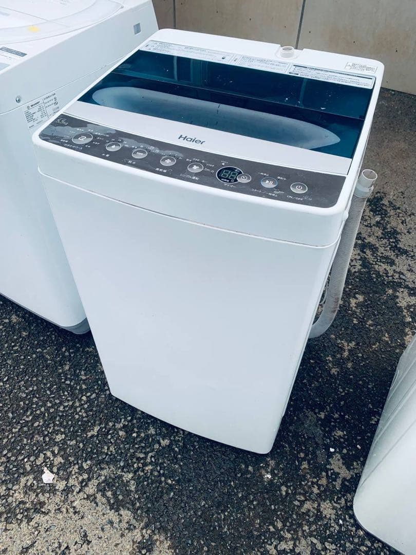 ①✅ハイアール電気洗濯機✅送料設置無料 ✅JW-C55A✅
