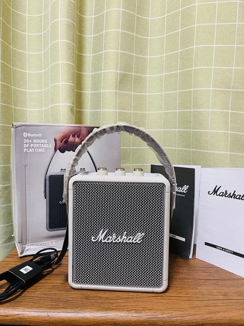 Marshall Stockwell II ワイヤレススピーカー ホワイト