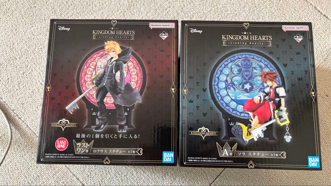 一番くじ　キングダムハーツ　A賞、ラストワン賞　セット