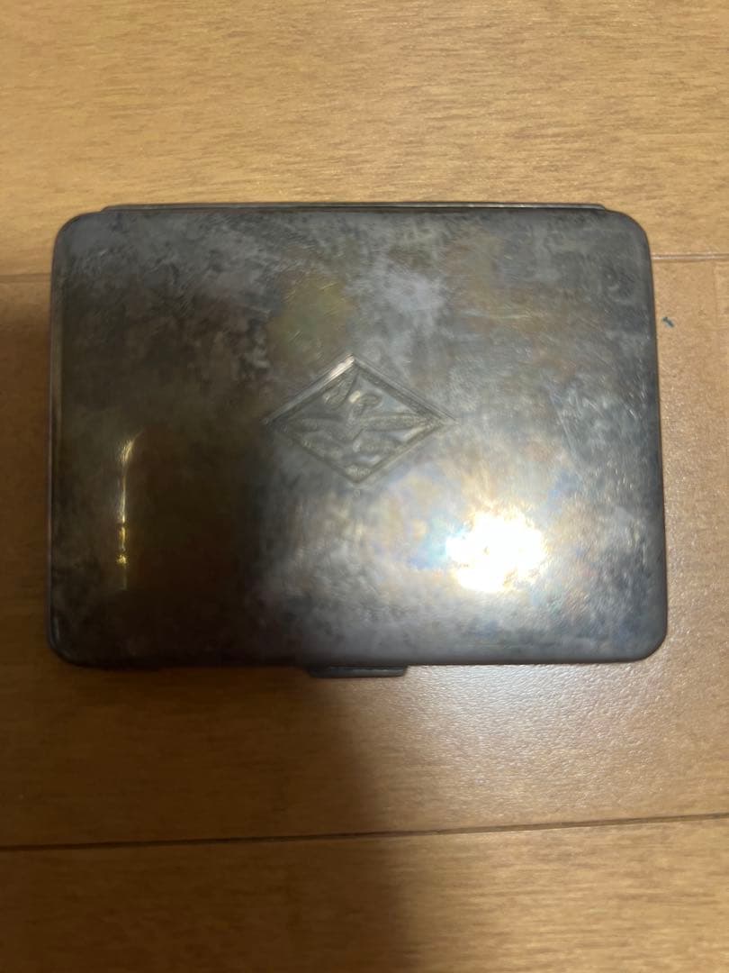 日本宮本商行 銀製 シルバー 骨董 小物入れ