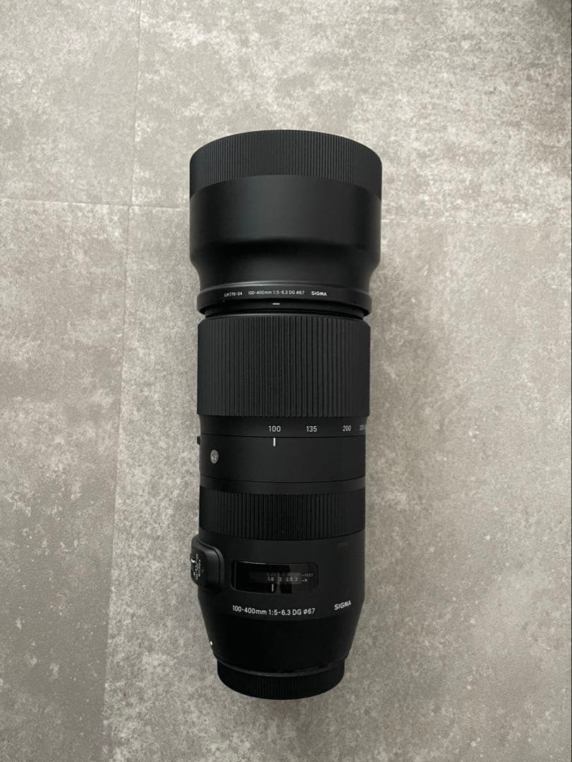 【美品】SIGMA 100-400mm F5-6.3 DG (EFマウント)