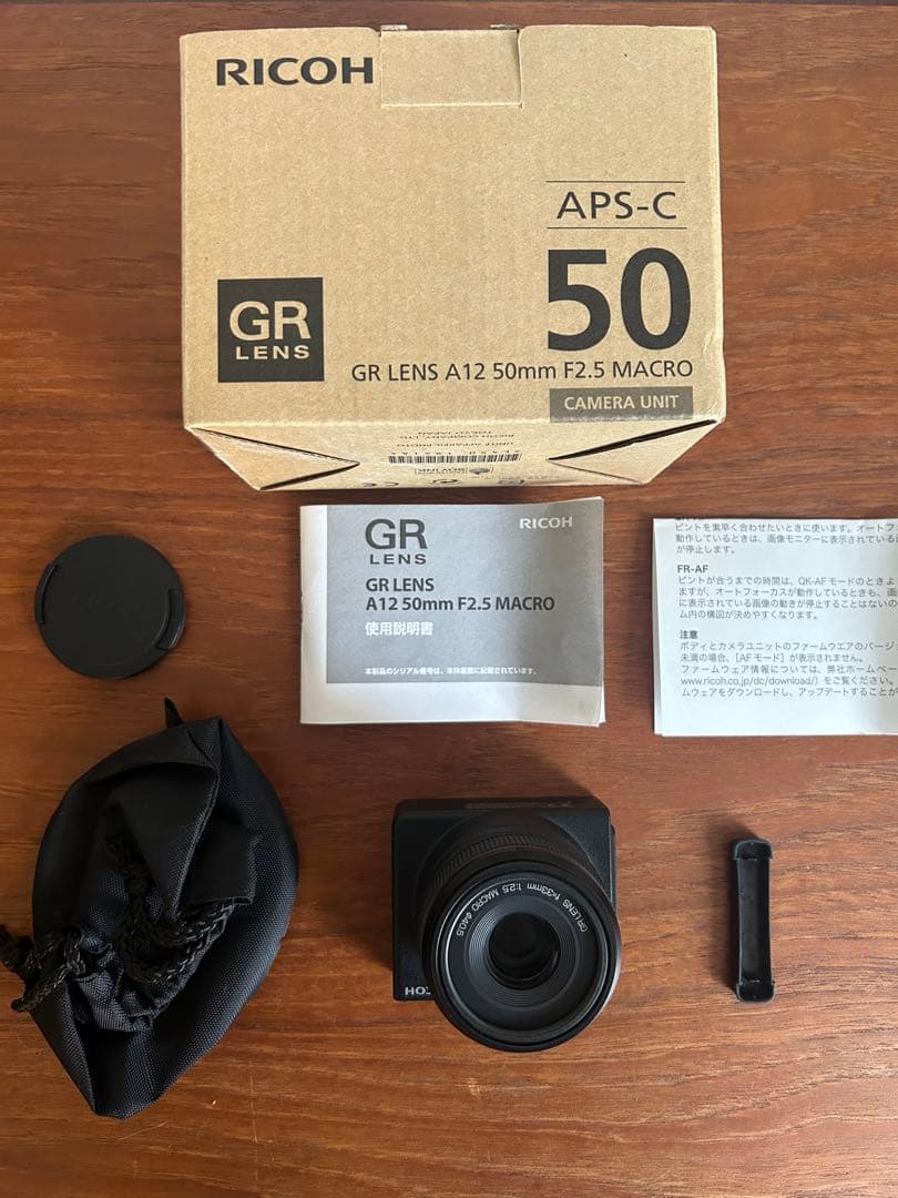 リコー GXR カメラユニット A12 50mm F2.5 MACRO 美品