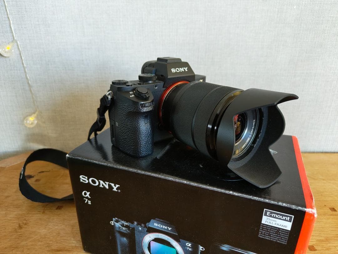 すぐ使える SONY α7 II ILCE-7M2 ミラーレス一眼 レンズ付き