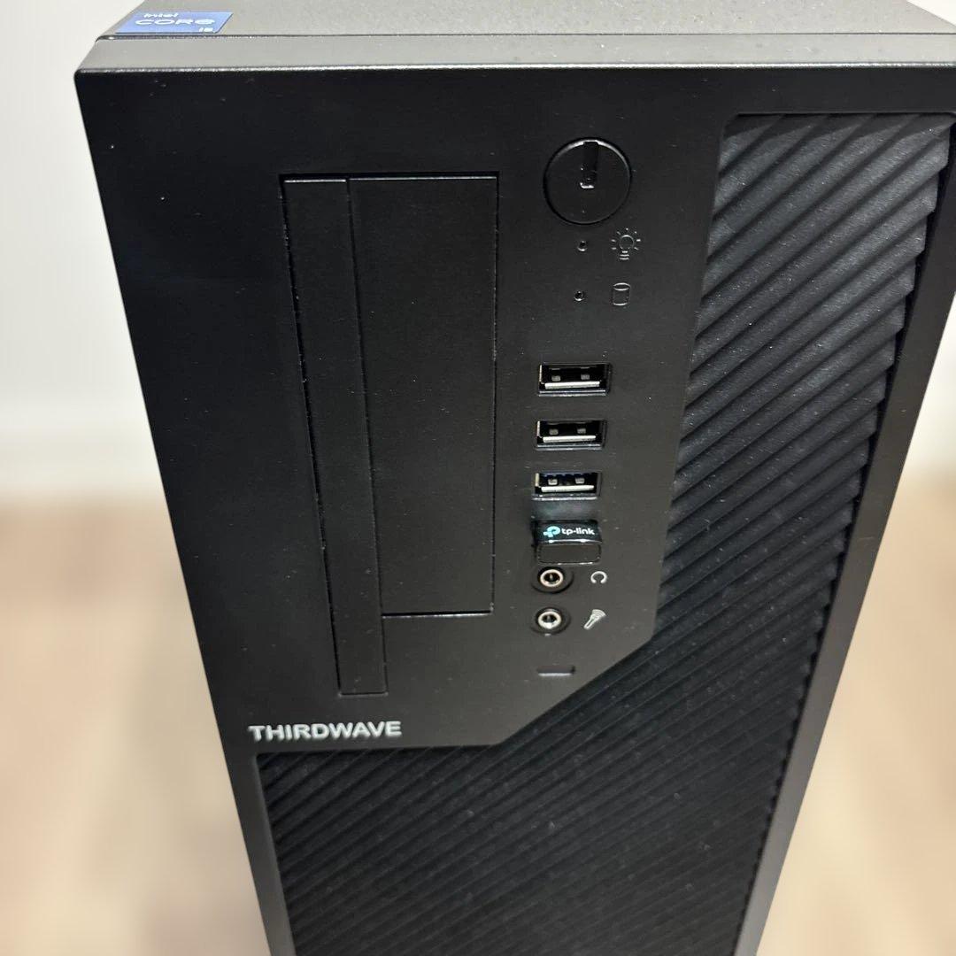THIRDWAVE タワー型デスクトップPC ブラック