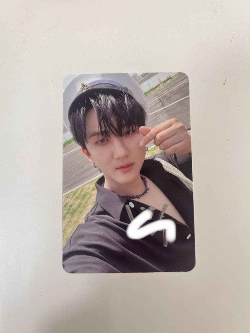 Stray Kids MAXIDENT US特典 直筆サイントレカ チャンビン