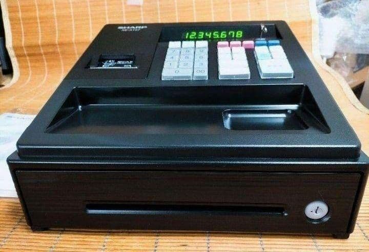 シャープレジスター　XE-A147　PC連携売上管理フル設定無料　030006