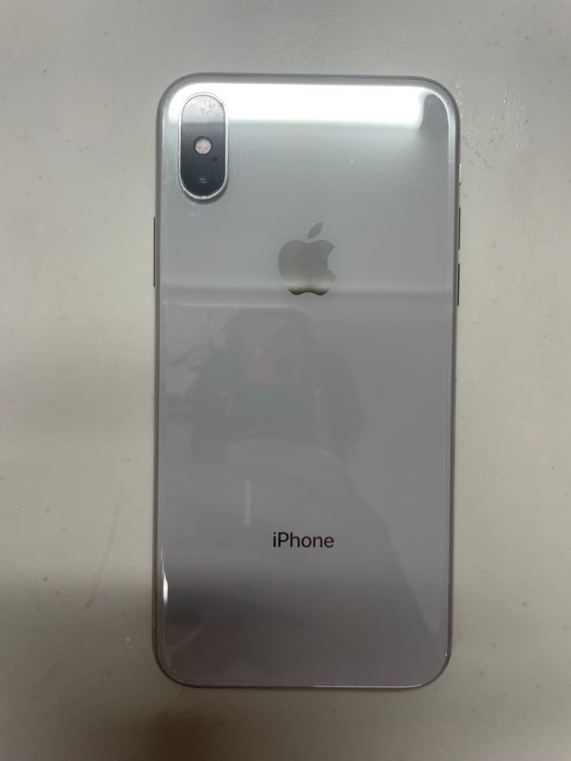 Apple iPhone X シルバー 本体hiro