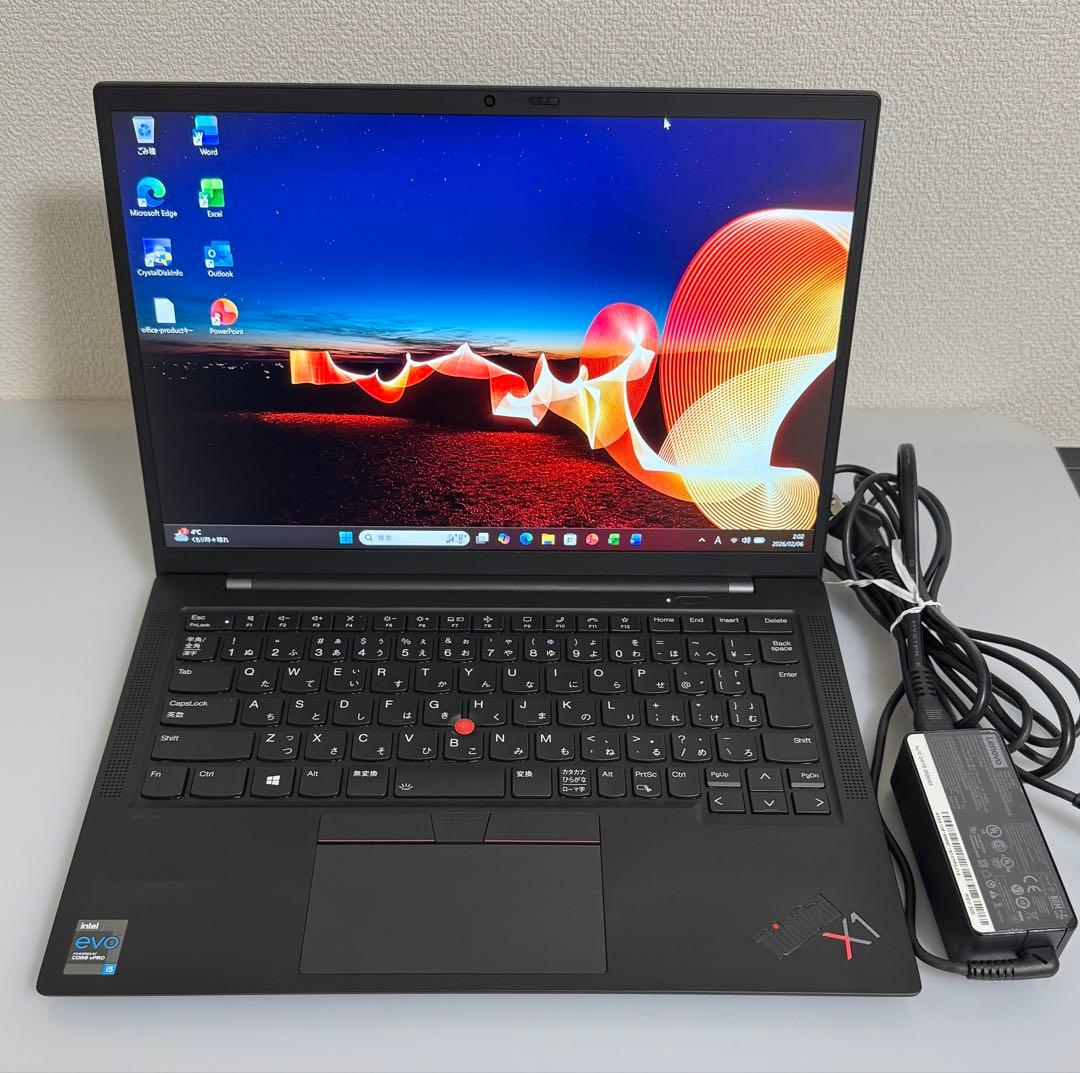 Lenovo X1 Carbon Gen9 14型 Office バッテリ90%