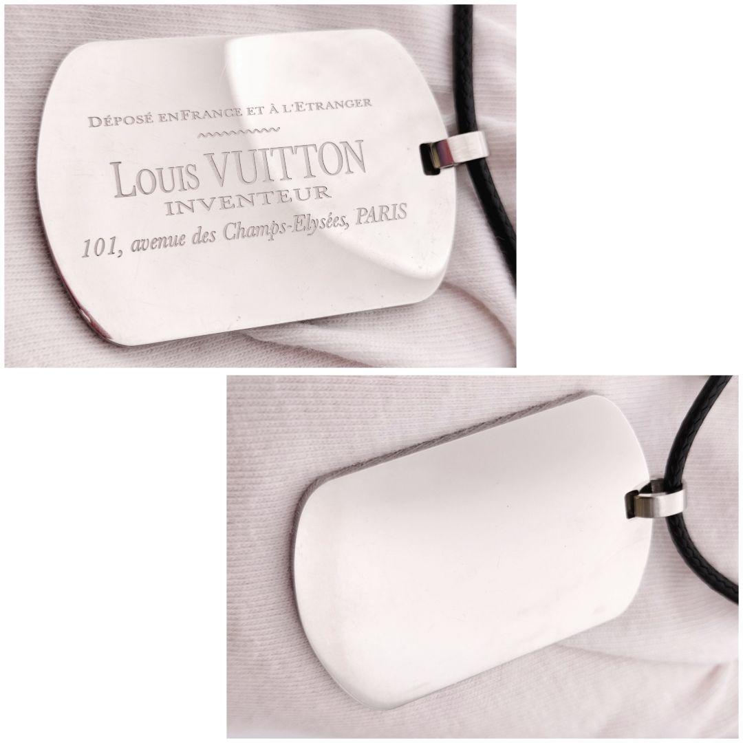 ✨極上美品✨ルイヴィトン ネックレス パンダンティフシャンゼリゼGM ドッグタグ