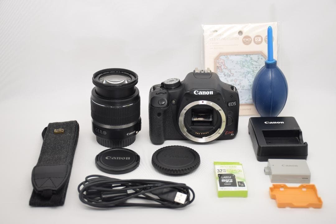 ⭐届いてすぐ使える⭐ Canon Kiss X3 一眼レフカメラ 人気機種 入門
