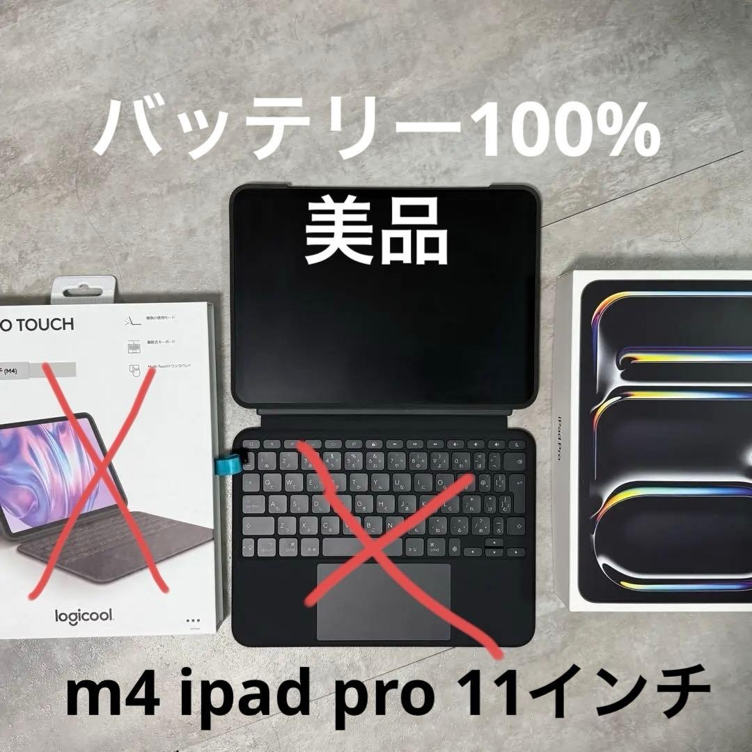 【バッテリー100%】【最終価格】m4 iPad Pro 256gb