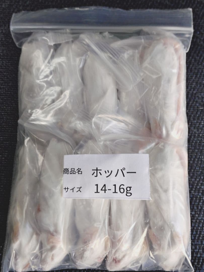 yuuuuka　送料無料 冷凍マウスホッパー100匹