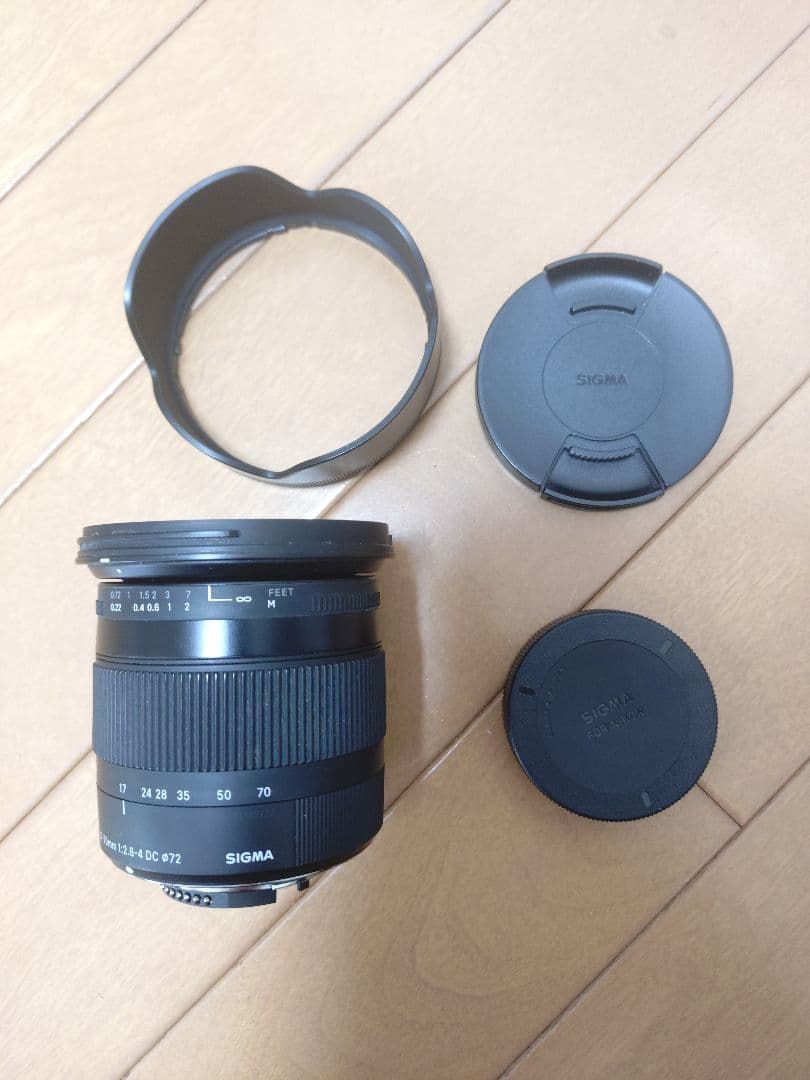値下げ シグマ SIGMA 17-70mm F/2.8-4 DC Nikon用