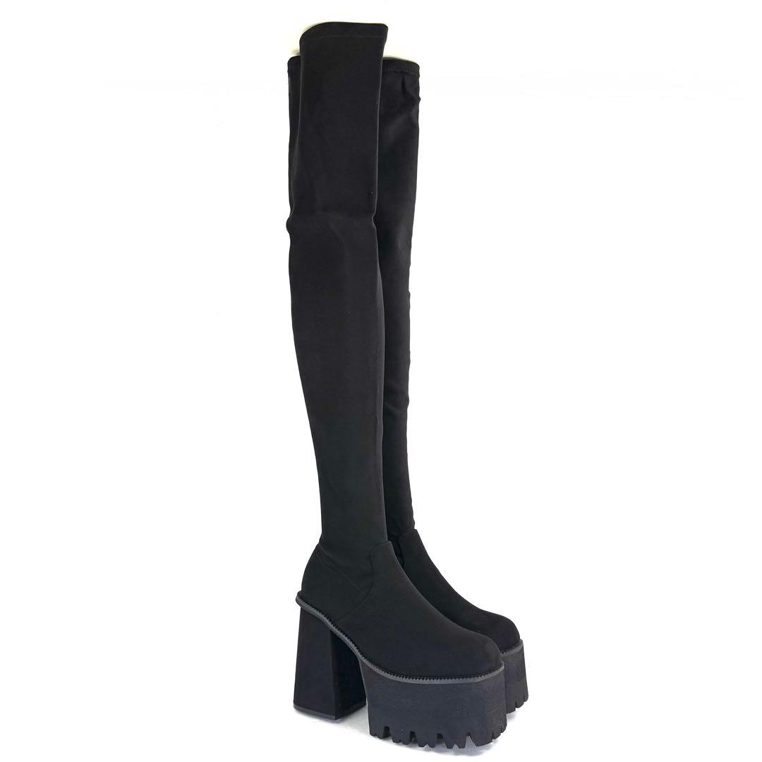 【EMODA】 エモダ （24.5cm） ニーハイブーツ Mサイズ 美品 人気