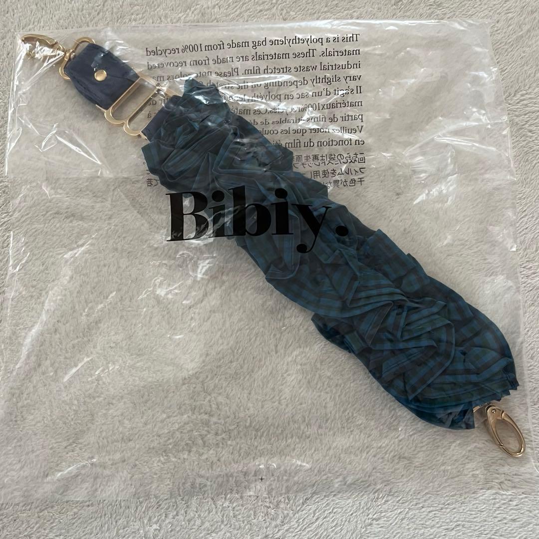 【新品未開封】ハンドストラップBibiy. × familiar 青
