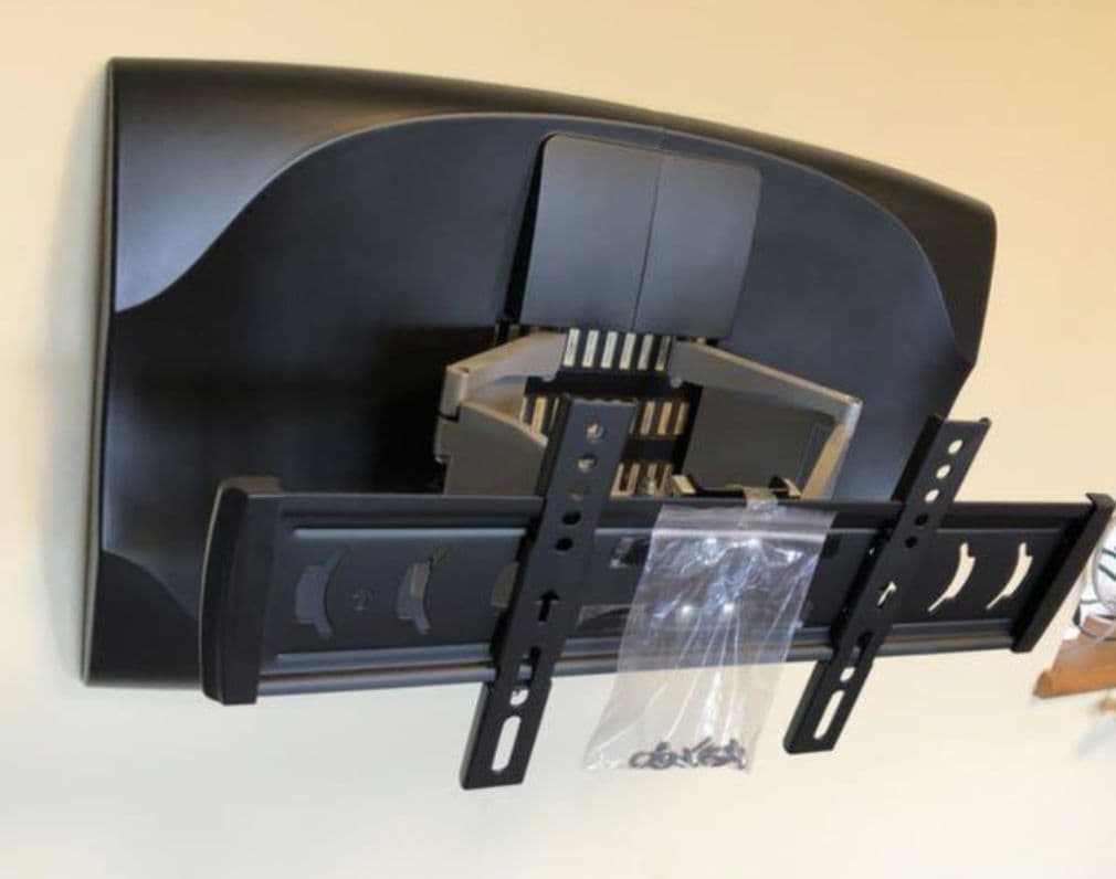 賃貸OK ホッチキスで壁掛けテレビ TVセッター壁美人 フリースタイル S/M