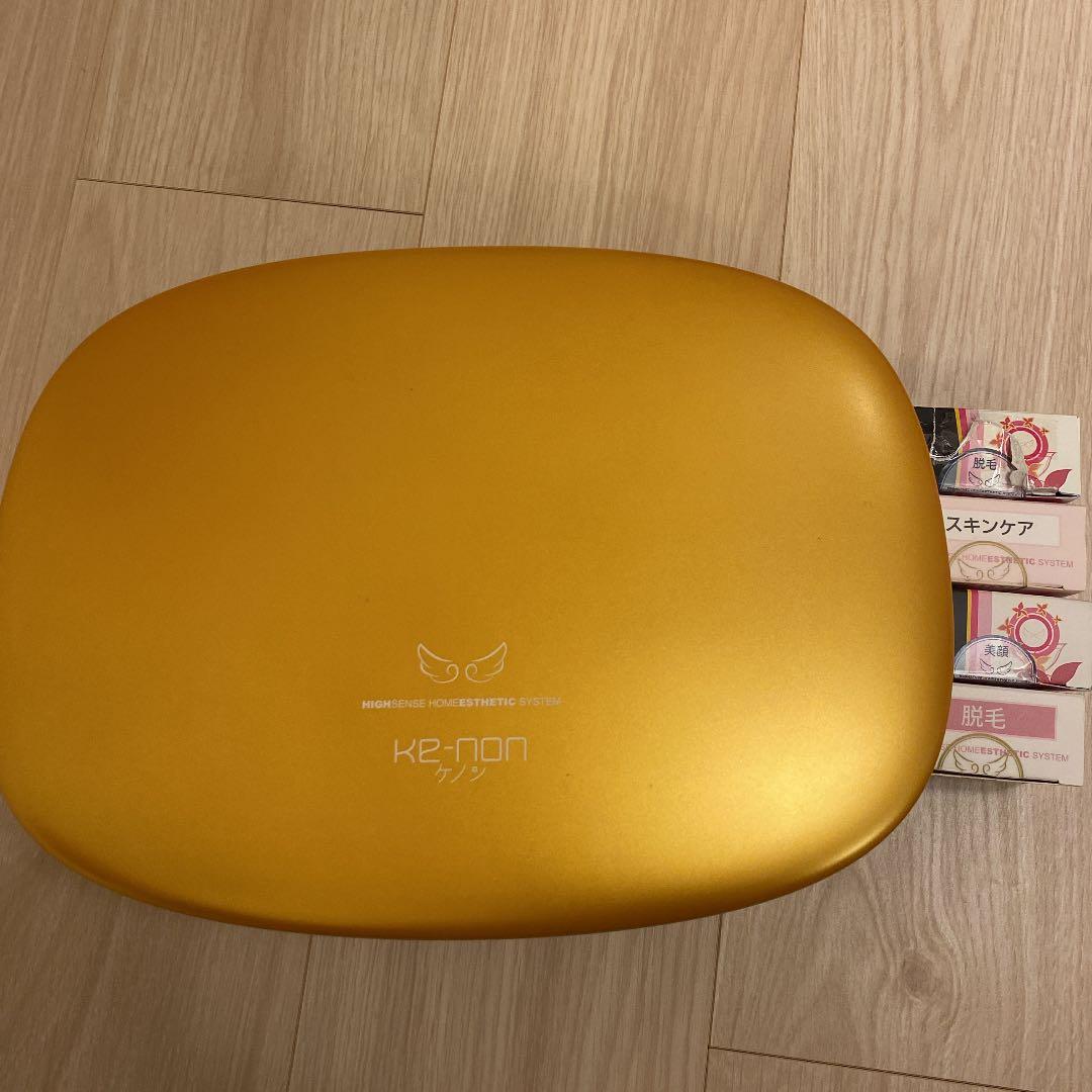 眉毛機能搭載　ケノン 脱毛器　美顔器　カートリッジ４個