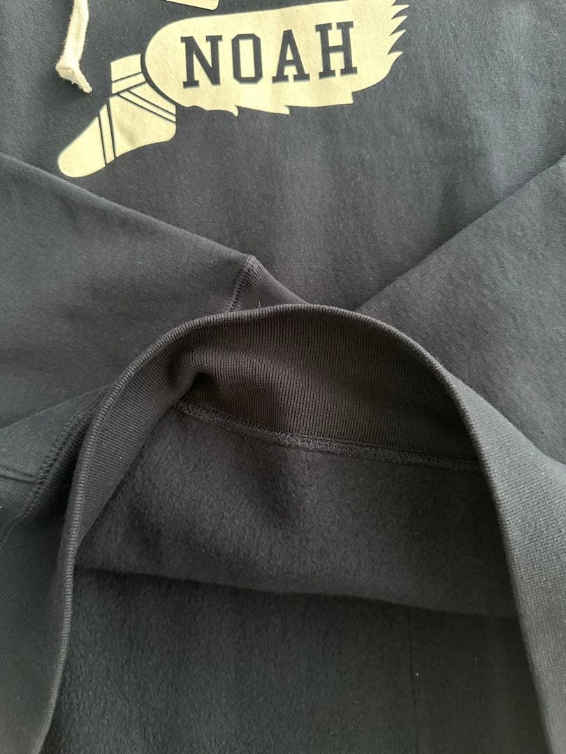 【新品】NOAH Runner Hoodie ネイビー　サイズL