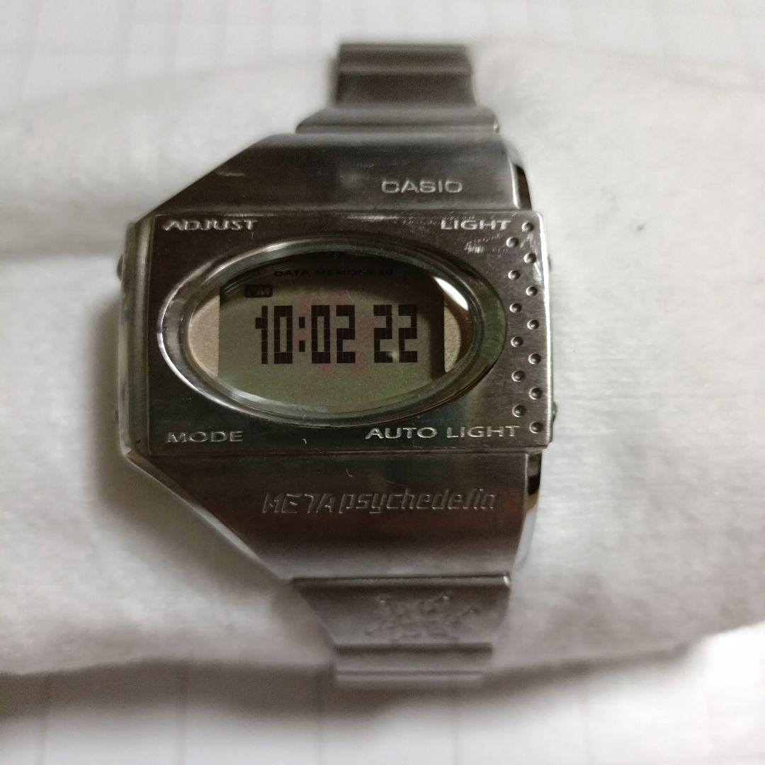 まかぱか CASIO  Psychedelic デジタル腕時計