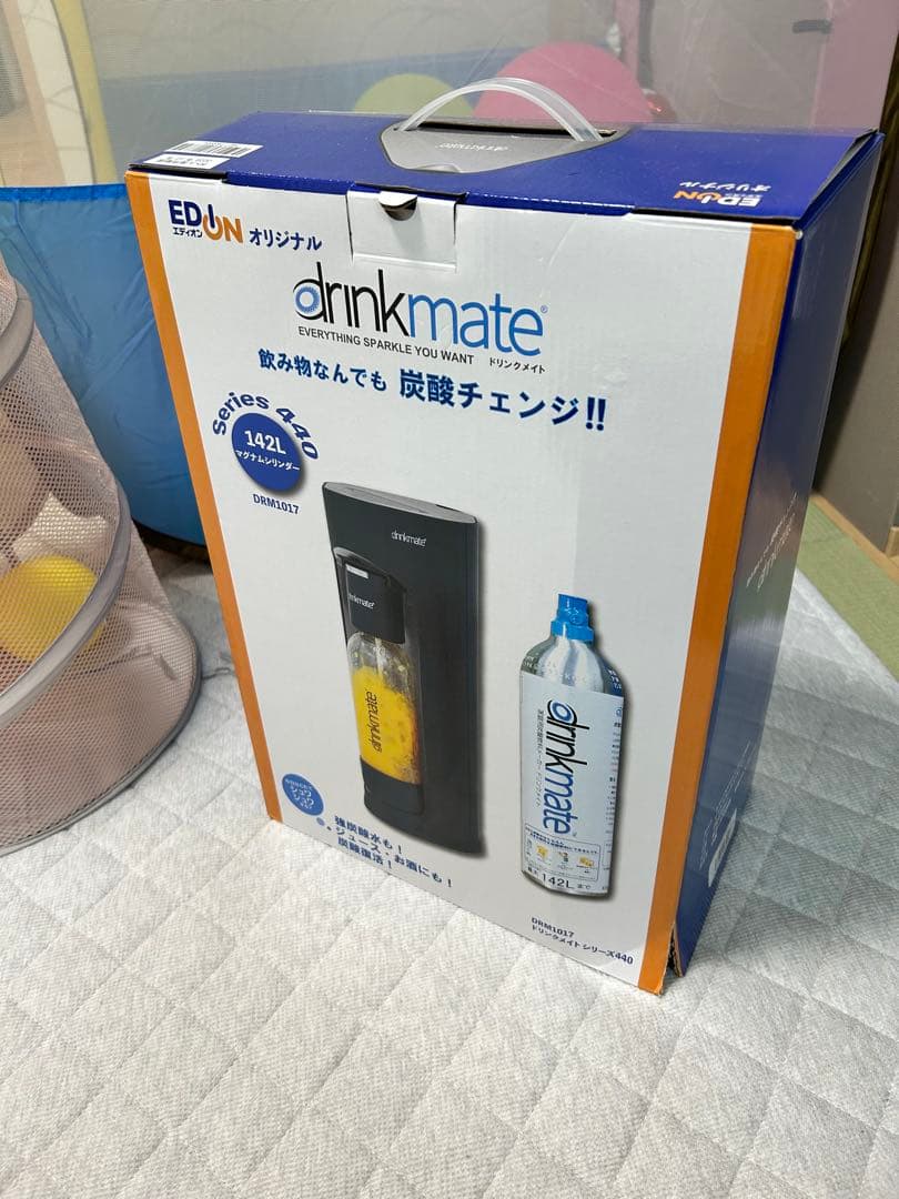 新品未使用　drinkmate ドリンクメイト　EDIONオリジナル