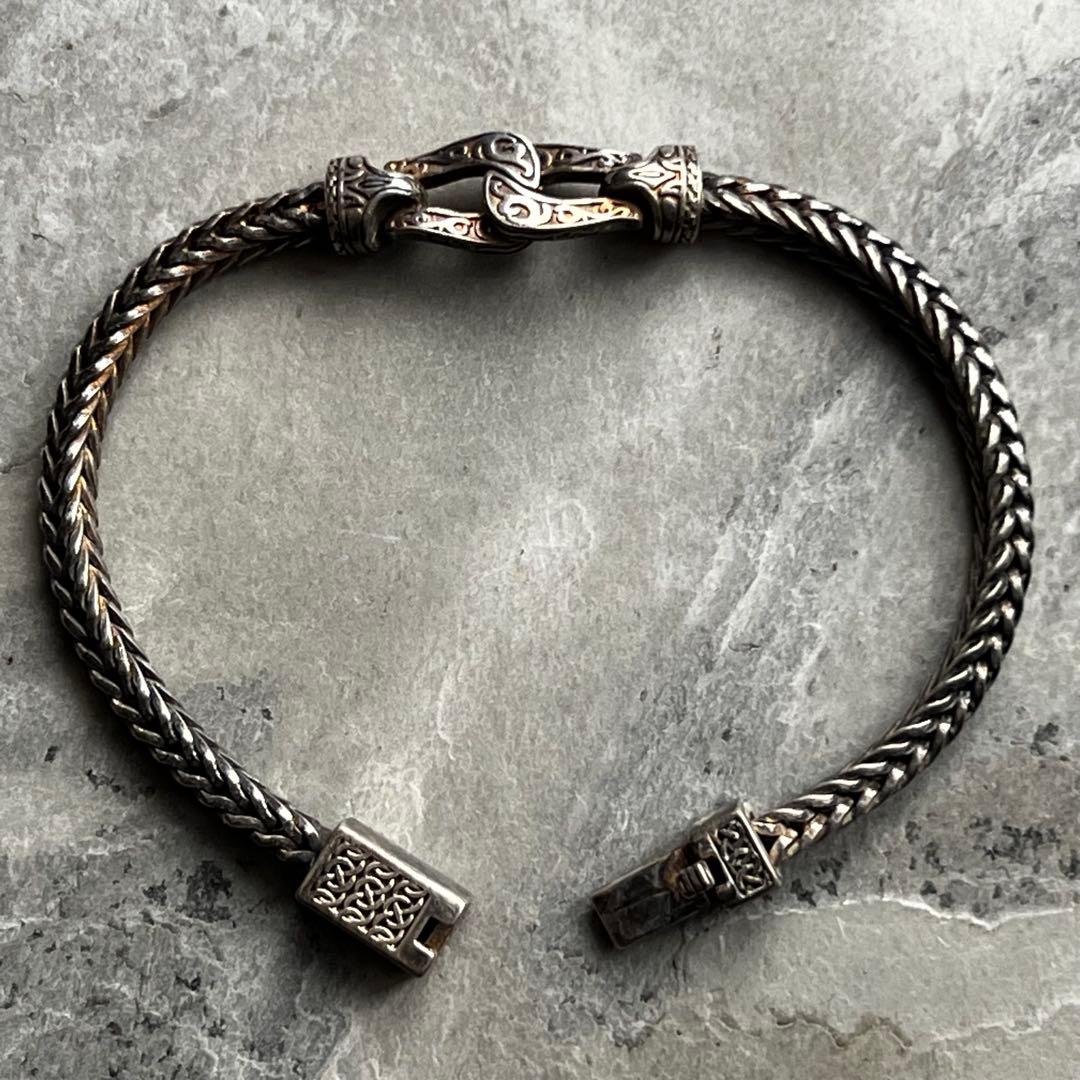 VINTAGE ダブルホースシュー 馬蹄 ブレイド ブレスレット ヴィンテージ