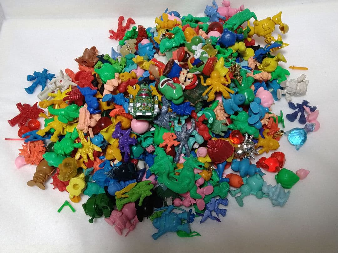 ガン消し 怪獣 指人形 戦隊シリーズソフビ タートルズ フィギュア ジャンク品