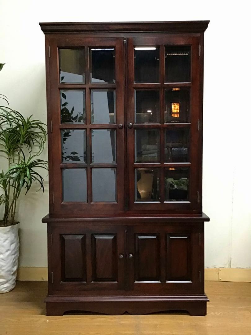 管200☆九州民芸家具☆書棚☆本棚☆無垢材☆ミズメザクラ☆伝統工芸