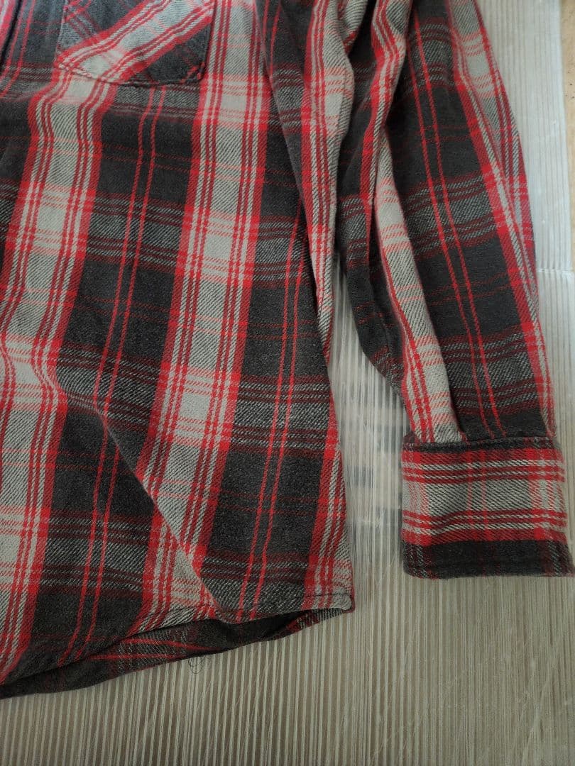 交渉中80sDAKOTAbyファイブブラザーウェスタンネルシャツ好配色USA 製