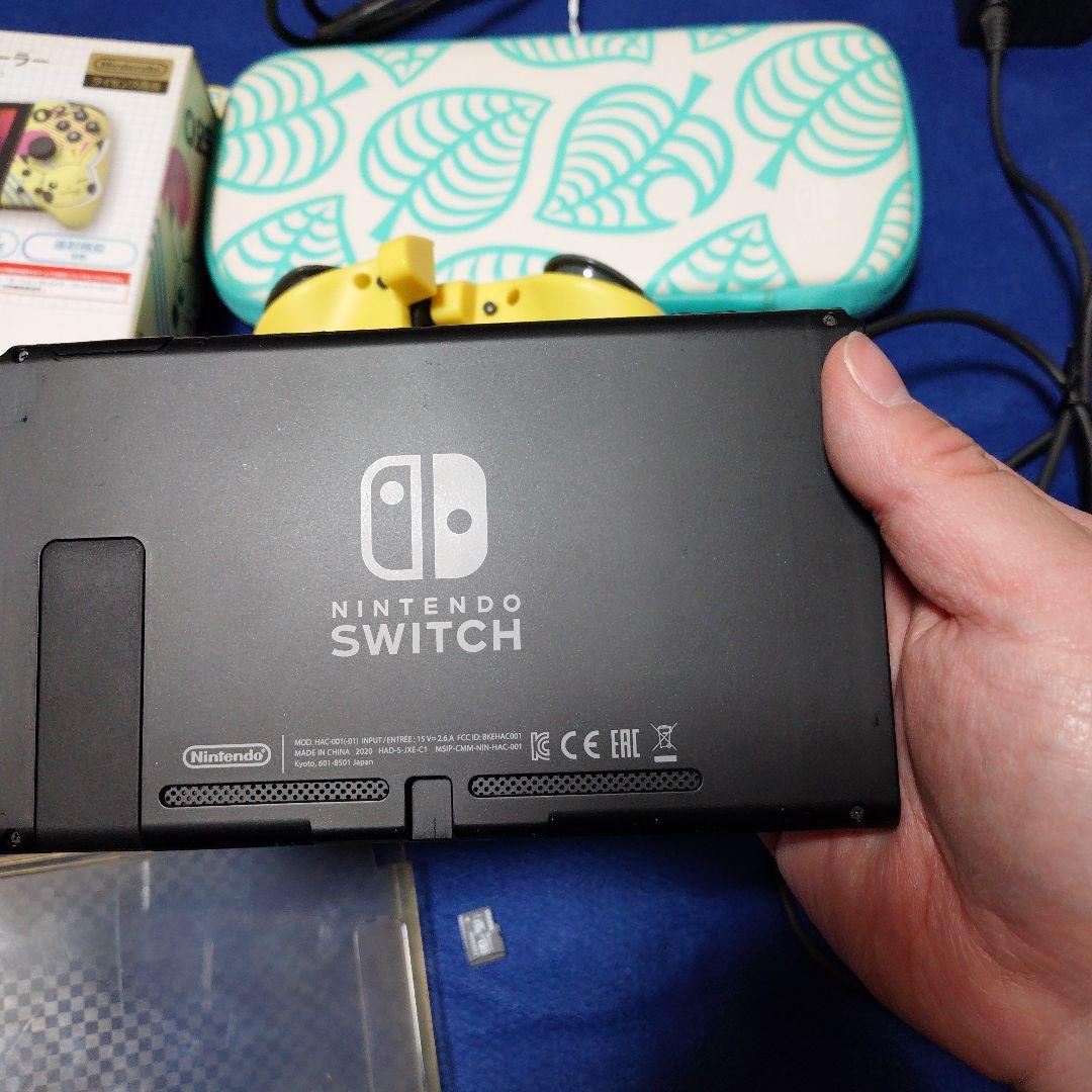 と*つ様 【ジョイコン、箱なし】Nintendo Switch本体+周辺機器セッ