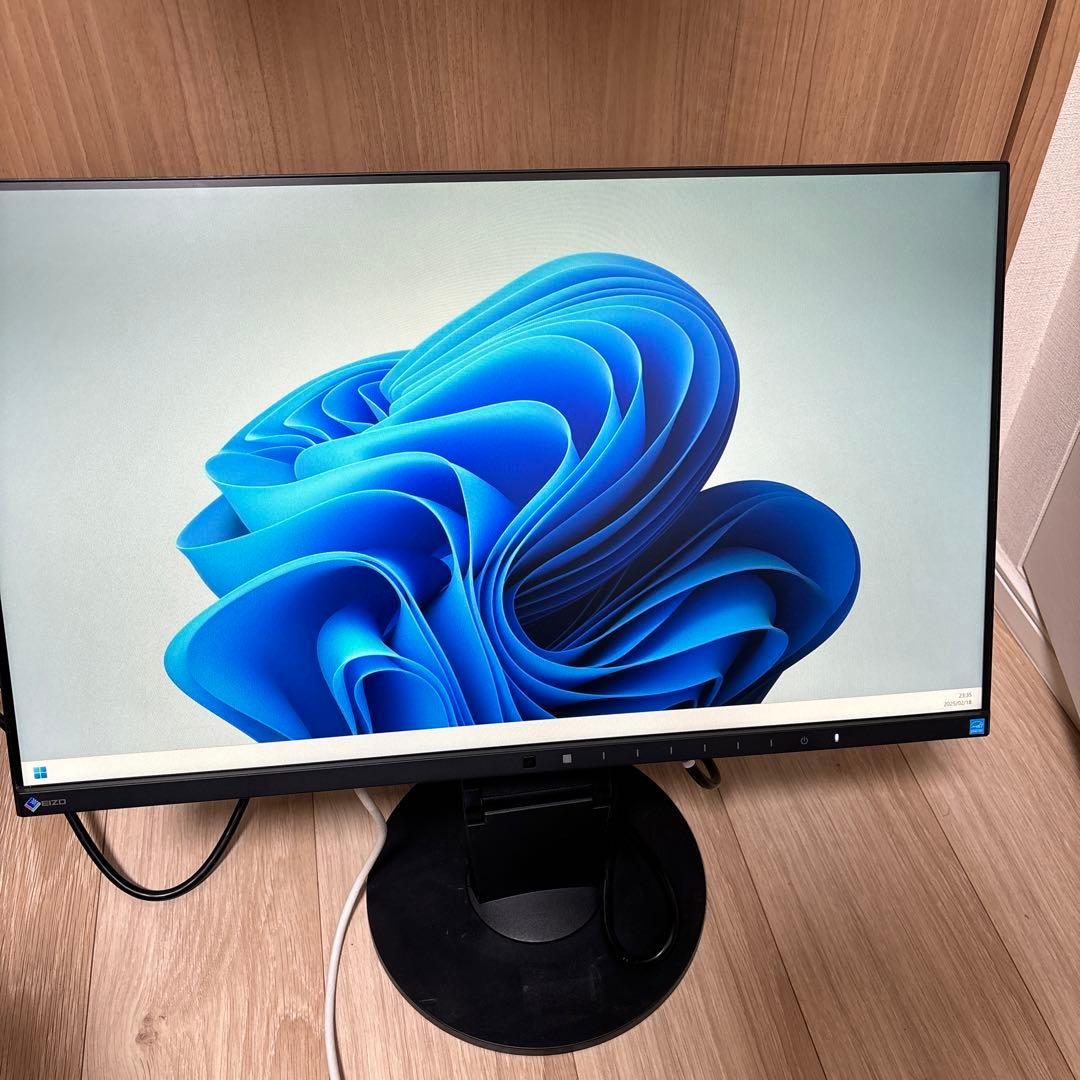 EIZO FlexScan EV2450 23.8インチ　電源ケーブルのみ