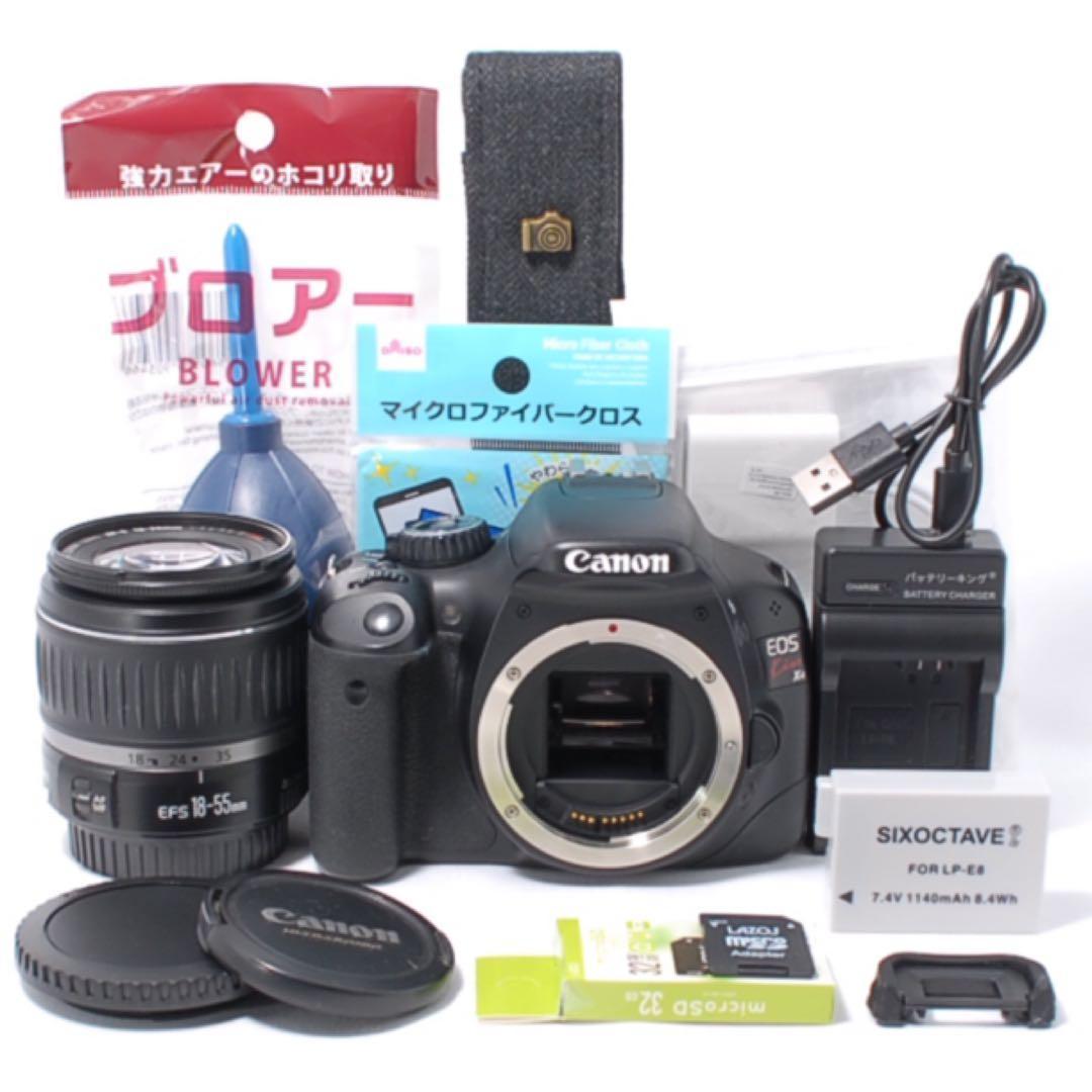 一眼レフデビューに✨Canon EOS Kiss X4✨届いてすぐスマホへ転送！