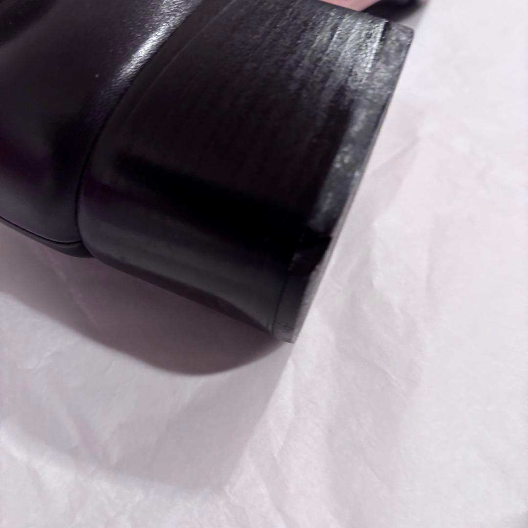 訳ありFerragamo フェラガモ レディース25cm マスタングカーフ