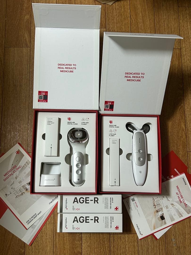 ★青木★MEDICUBE AGE-R 美顔器 セット➕ブースタージェル